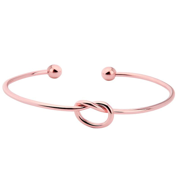 Tie Knot Cuff Bracelet bracelet by Unique Leather Bracelets