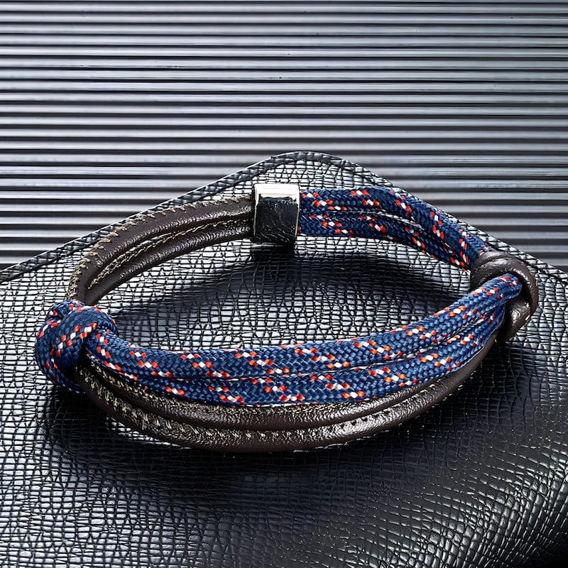 Fashion Sport Camping Rope Leather Bracelet bracelet by Unique Leather Bracelets