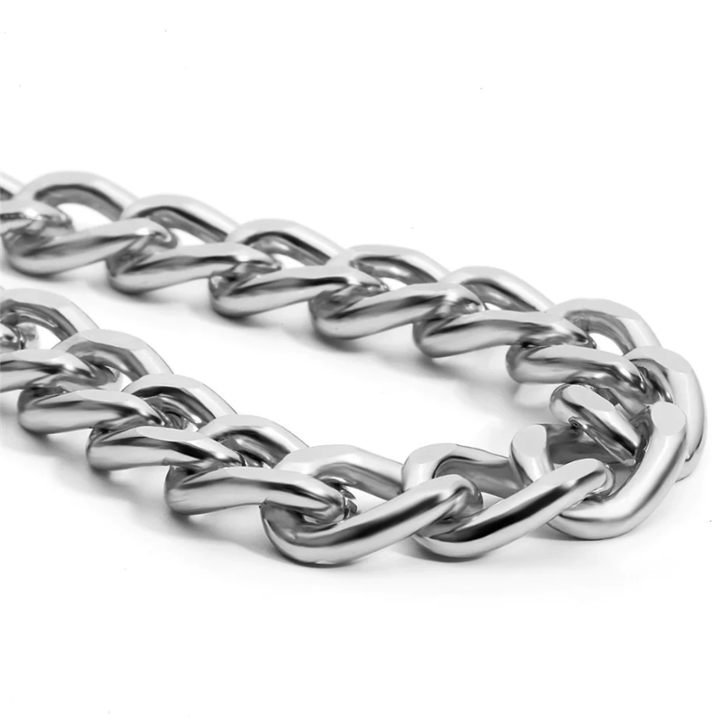 Cuban Link Chain Necklace Necklaces Unique Leather Bracelets   