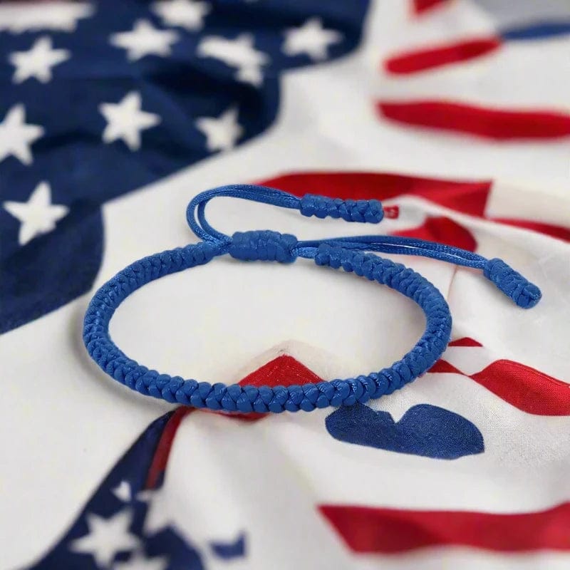 Blue Bracelet Movement bracelet by Unique Leather Bracelets