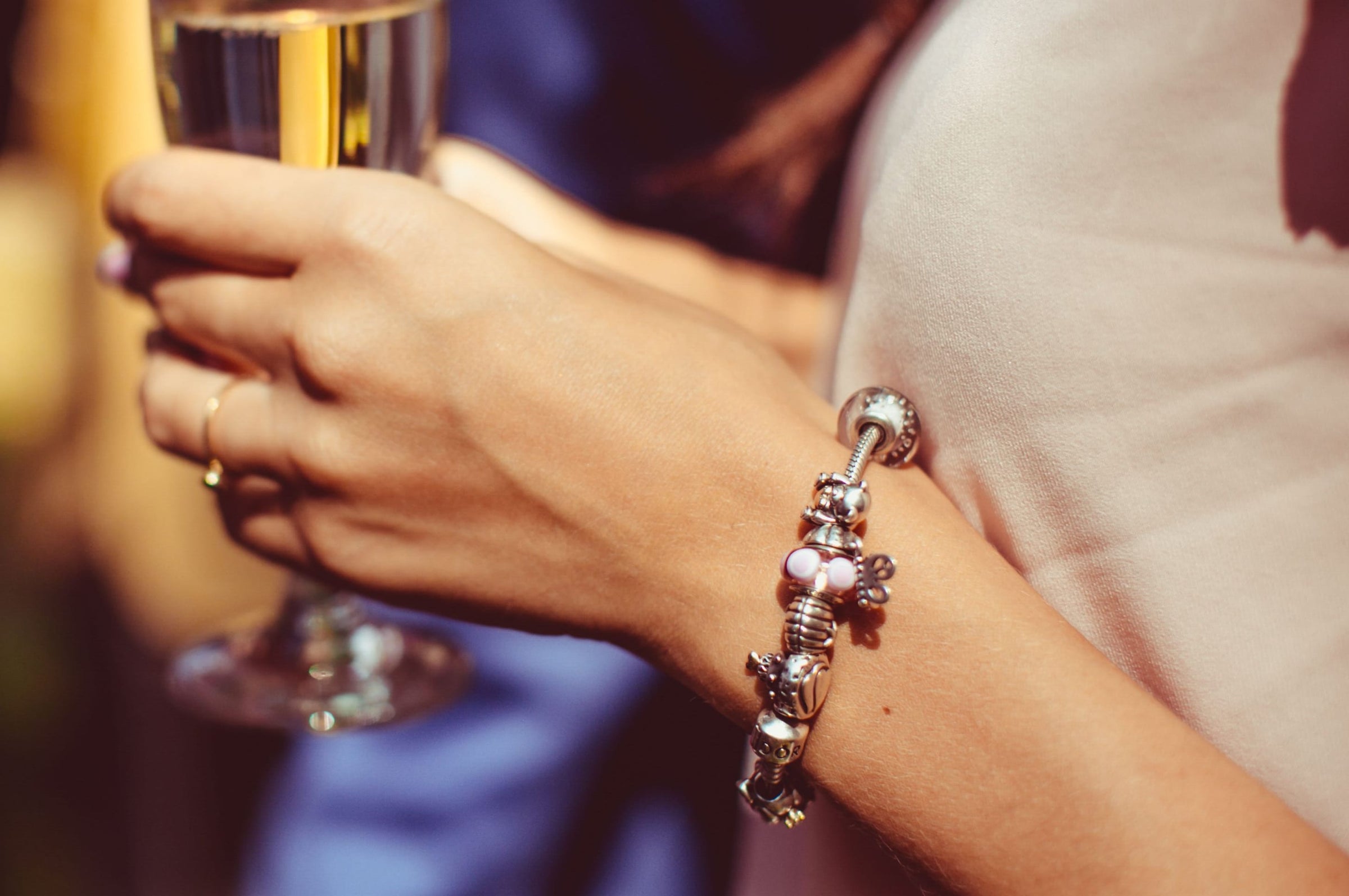 women charm bracelet