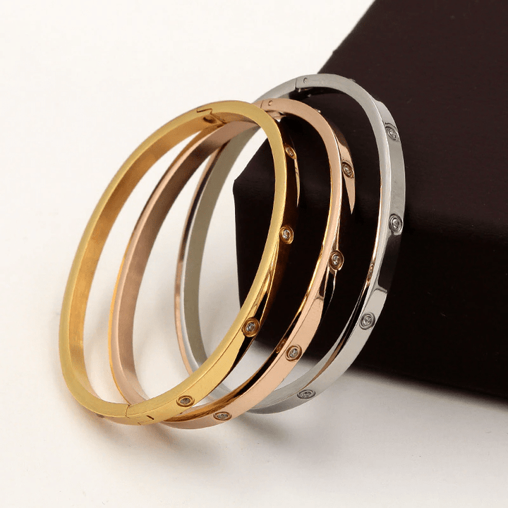 Love Bangle Bracelet bracelet by Unique Leather Bracelets