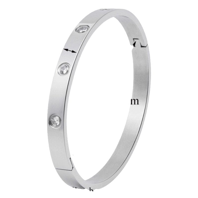 Love Bangle Bracelet bracelet by Unique Leather Bracelets