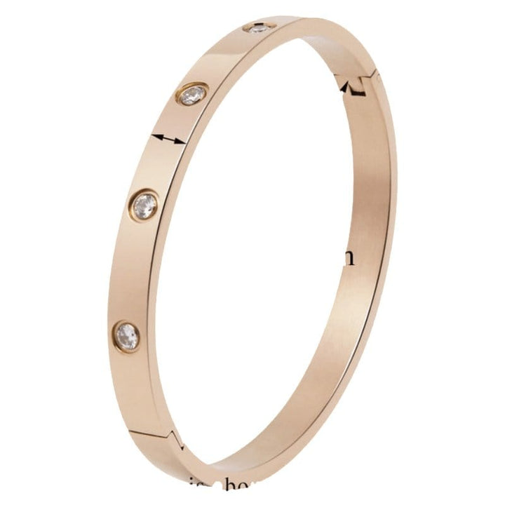 Love Bangle Bracelet bracelet by Unique Leather Bracelets