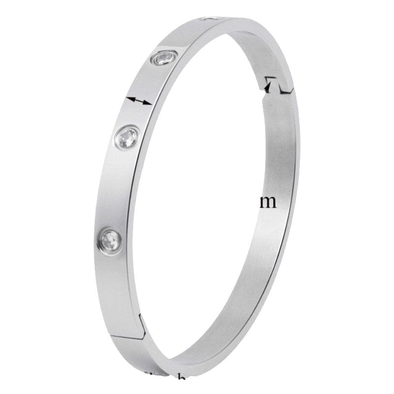 Love Bangle Bracelet bracelet by Unique Leather Bracelets