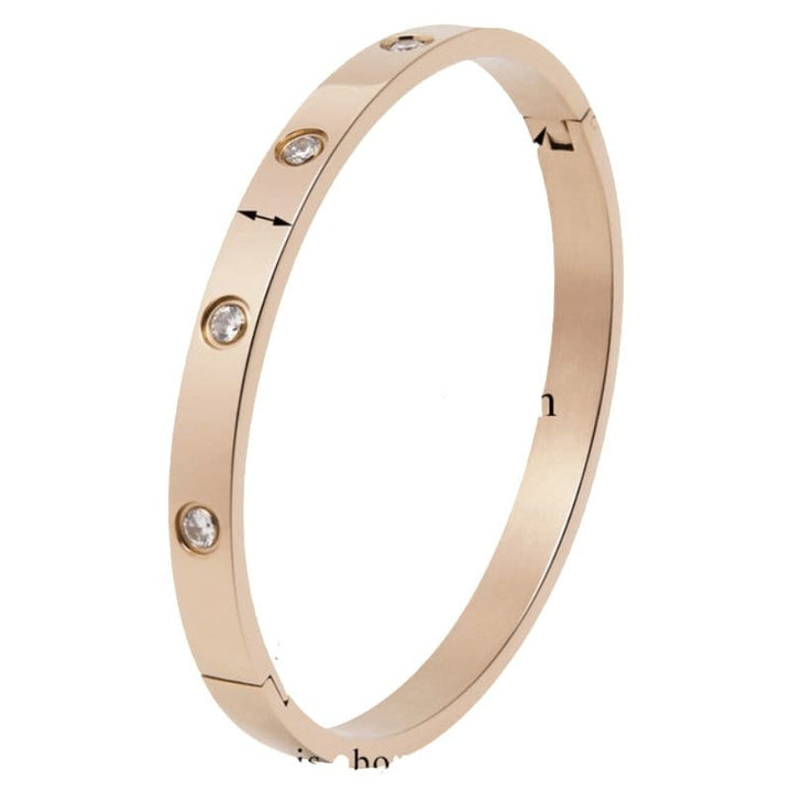 Love Bangle Bracelet bracelet by Unique Leather Bracelets