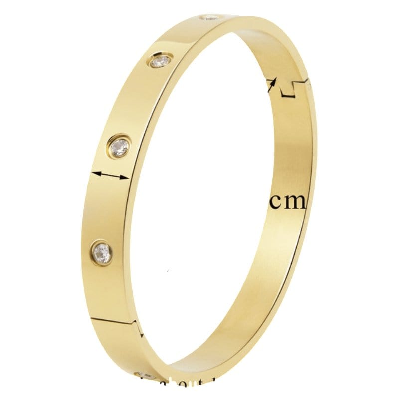 Love Bangle Bracelet bracelet by Unique Leather Bracelets