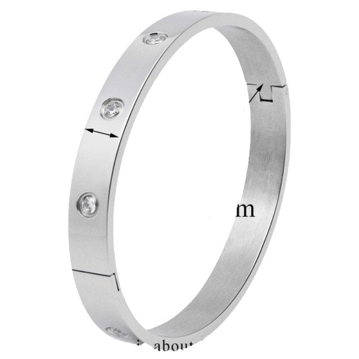 Love Bangle Bracelet bracelet by Unique Leather Bracelets