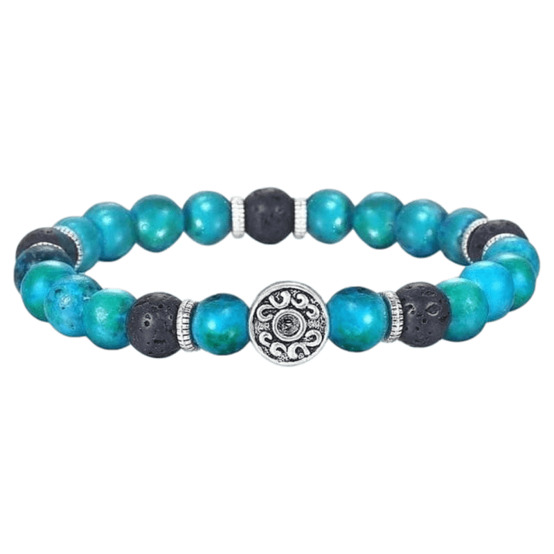 Tribal Pendant Beaded Bracelet bracelet by Unique Leather Bracelets