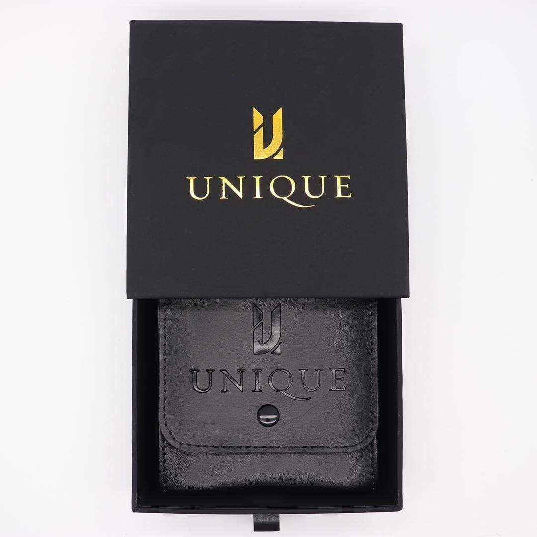 Bravoure Blue Luxury Leather Nail Leather Unique Leather Bracelets   