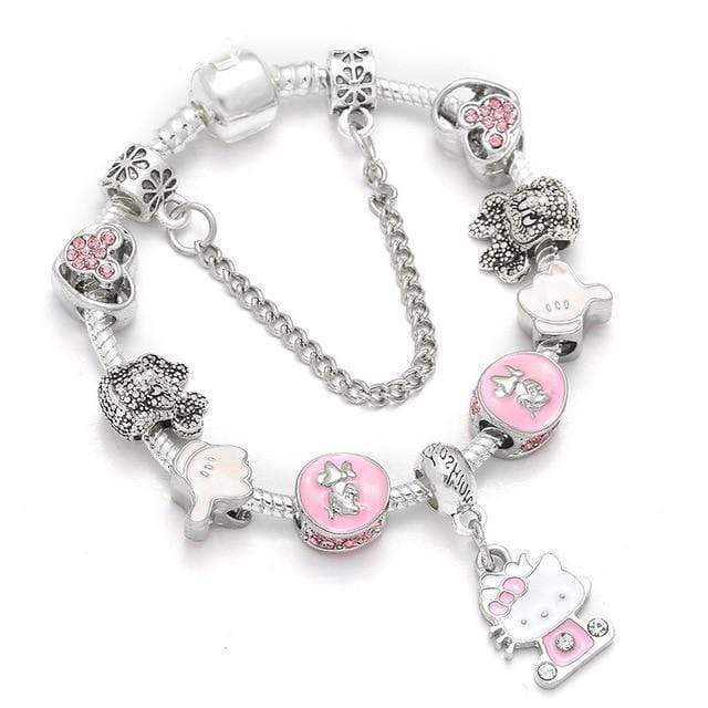 Baby & Child Colourful Charm Bracelet bracelet by Unique Leather Bracelets