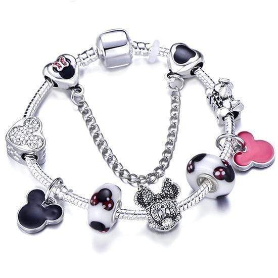 Children's Sparkle Charm Bracelet - Complete Set with Colorful Beads & Charms bracelet by Unique Leather Bracelets