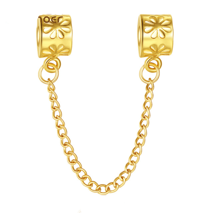 Charms Classic Cuff Charm Stopper Gold