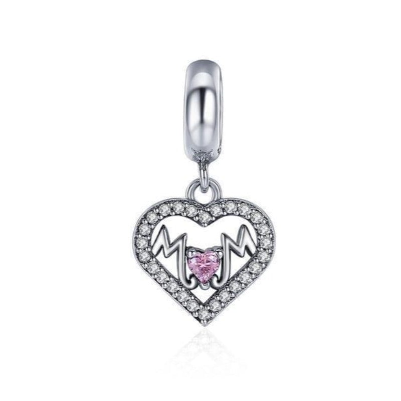 Charms Mother Forever Charm Pink