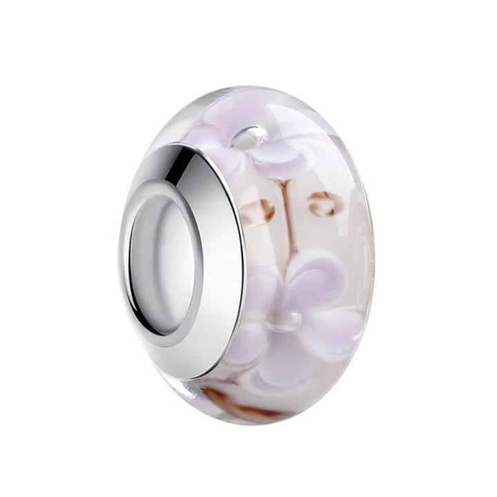 Murano Glass Charm bracelet by Unique Leather Bracelets