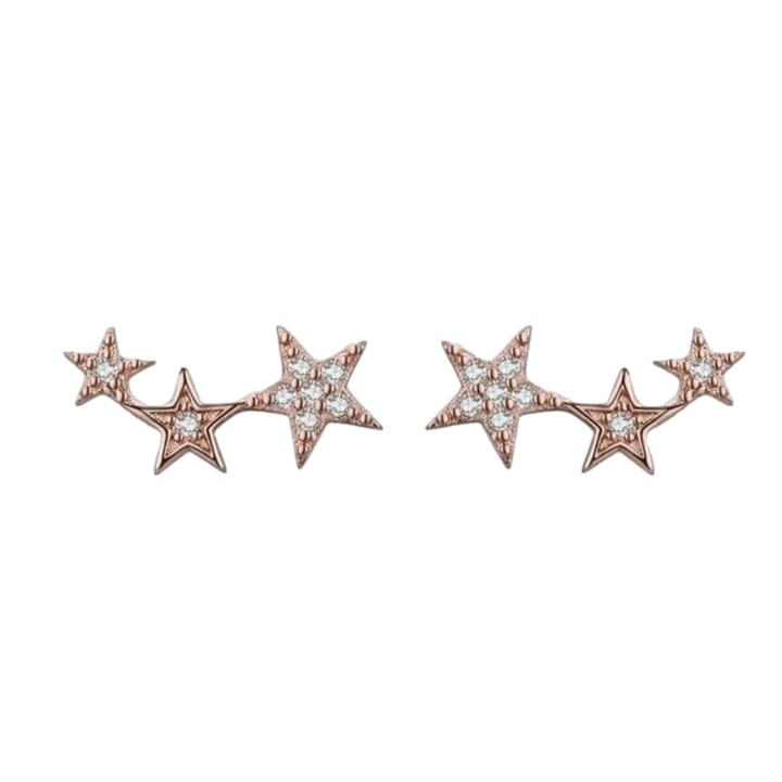 Ear Climber Classic Shooting Star Stud Earrings
