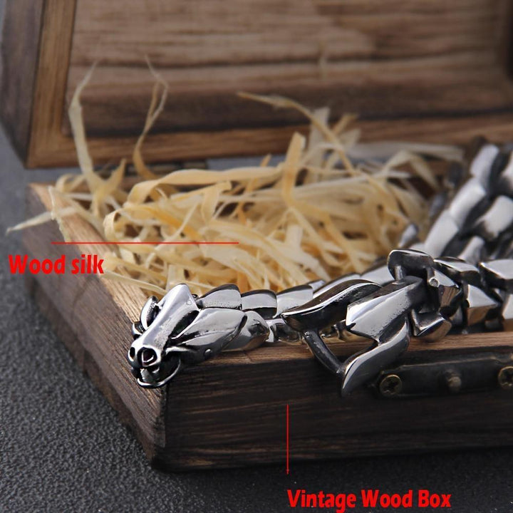 Mens Link Silver Chain Link Chain Unique Leather Bracelets   