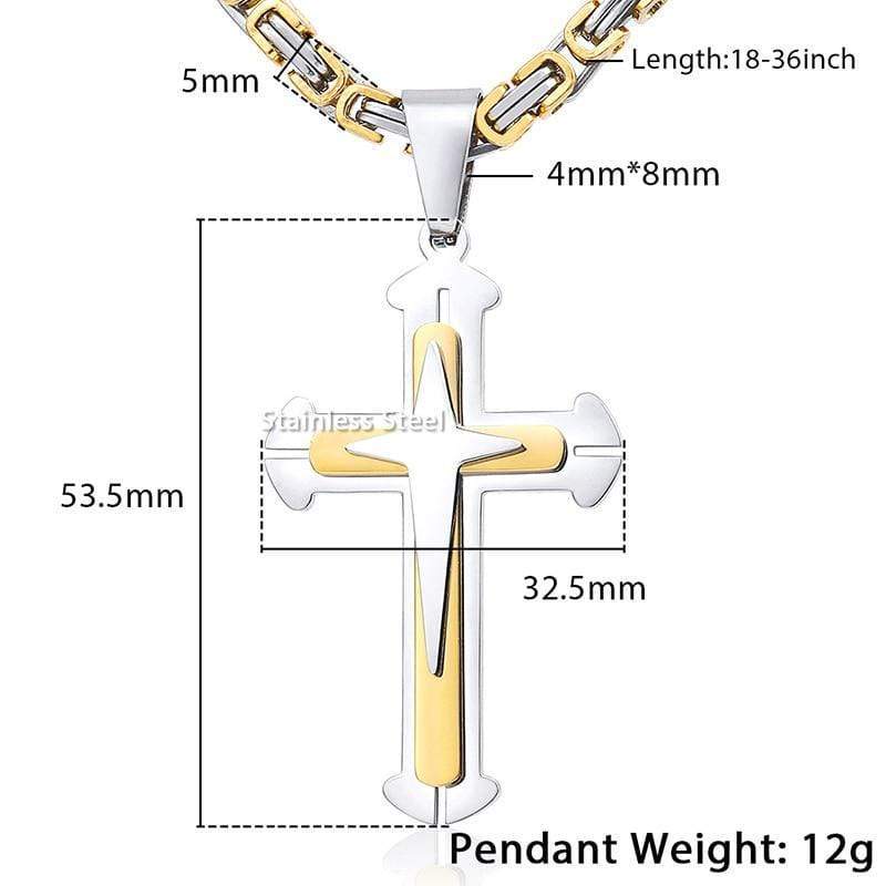 Byzantine Cross Necklaces Necklaces Unique Leather Bracelets   
