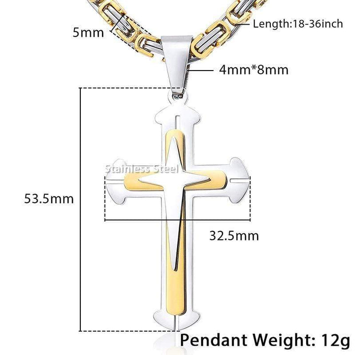 Byzantine Cross Necklaces Necklaces Unique Leather Bracelets   