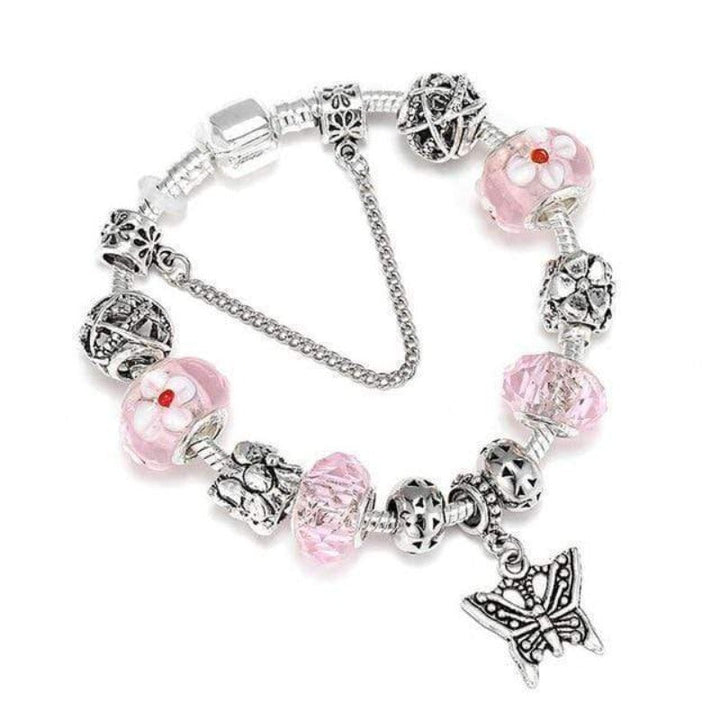 Tree of Life Bracelet Charm Unique Leather Bracelets 18cm Silver 