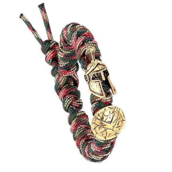 Wild Camping Parachute Survival Bracelet bracelet by Unique Leather Bracelets