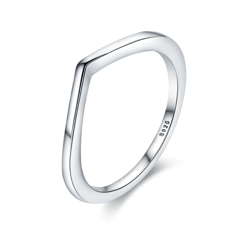 Classic Wish Ring Rings Unique Leather Bracelets 6 Silver/C 